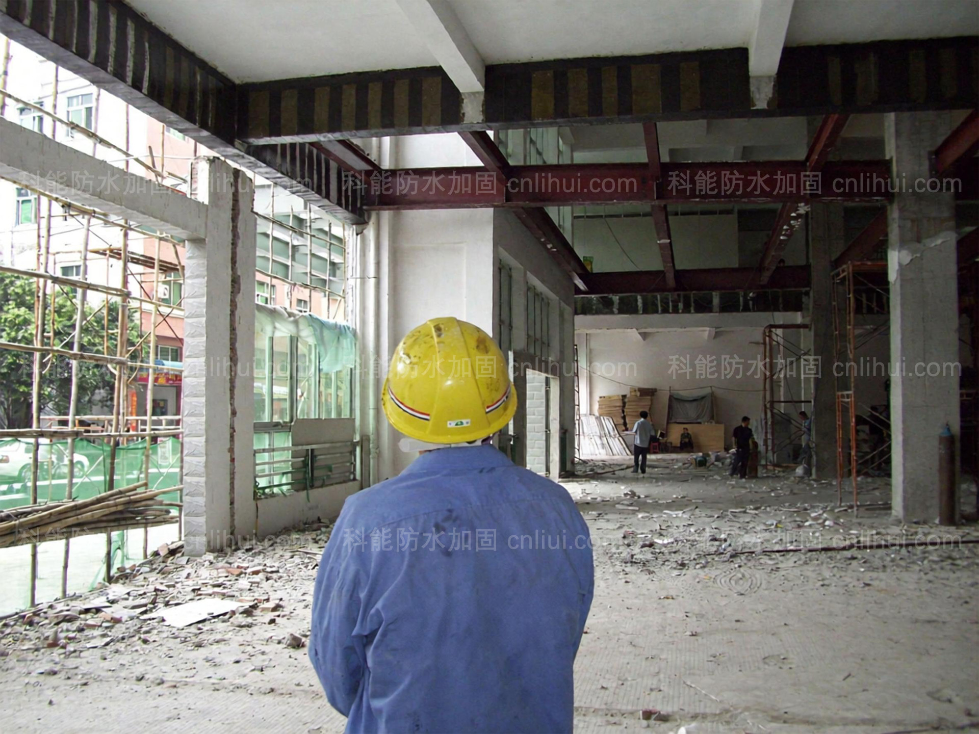 佛山梁碳纤维加固和钢结构梁加固施工